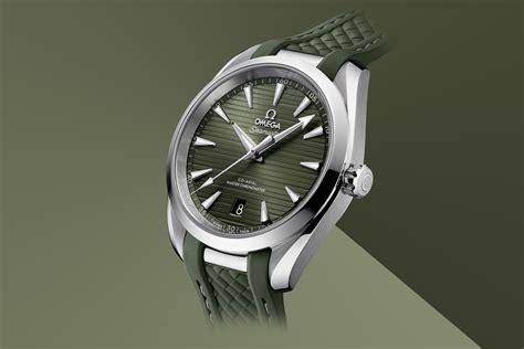 omega seamaster aqua terra 150m green dial